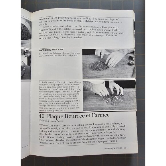La Technique Jacques Pepin 1976 | Illustrated Cooking Guide Vintage - Picture 14 of 16